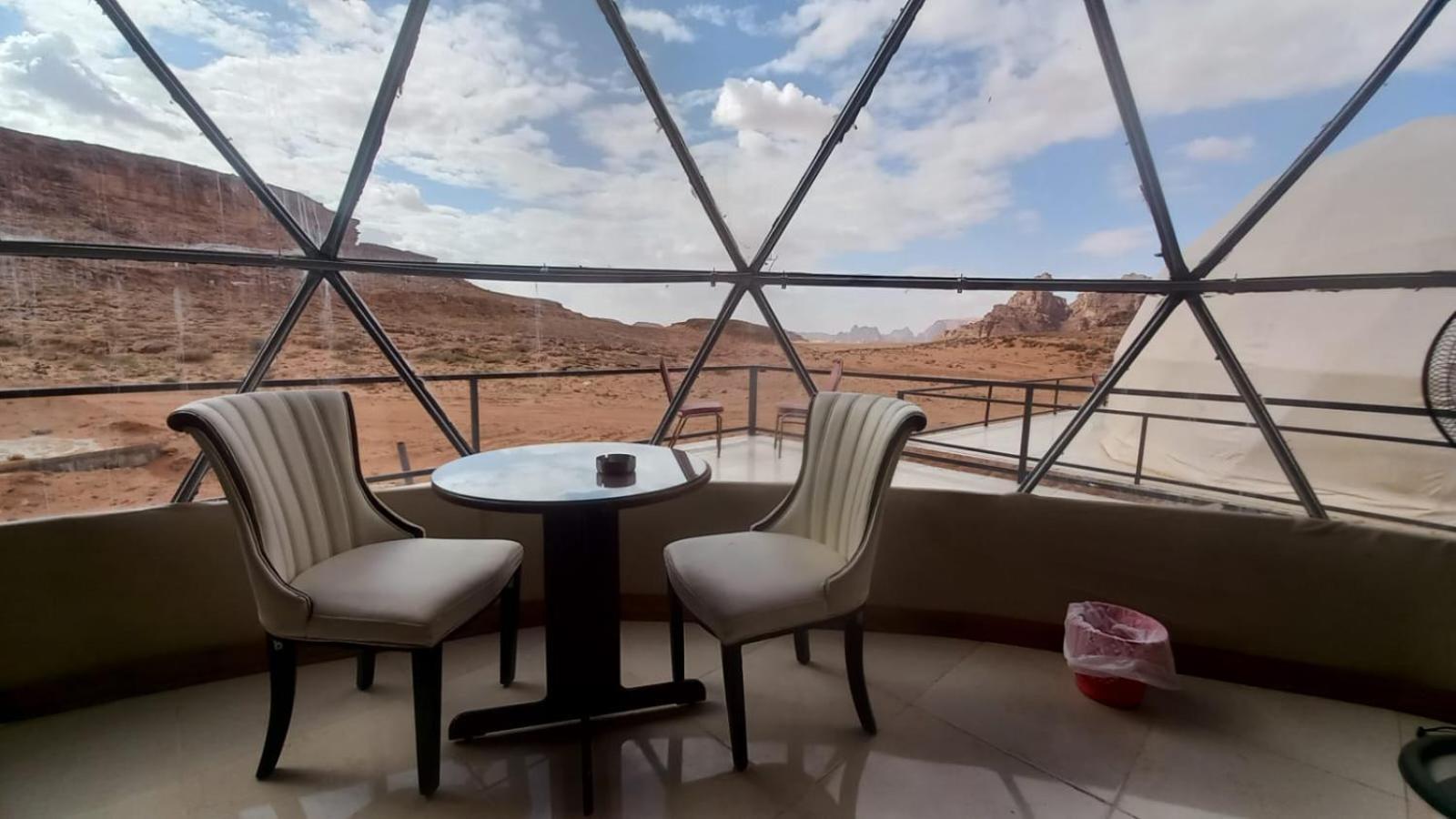 Hotel Al Raha Luxury Camp Wadi Rum Exterior foto